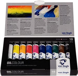 Winsor & Newton Artists' Oil Colour Paint Introductory Set