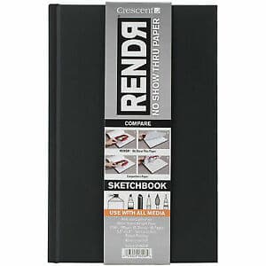 RENDR Hardbound Sketchbook review