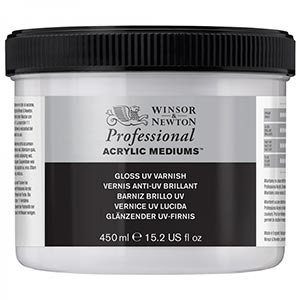 Winsor & Newton Professional Acrylic Medium Gloss UV Varnish